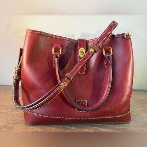 Dooney & Bourke Bordeaux Florentine Perry Satchel